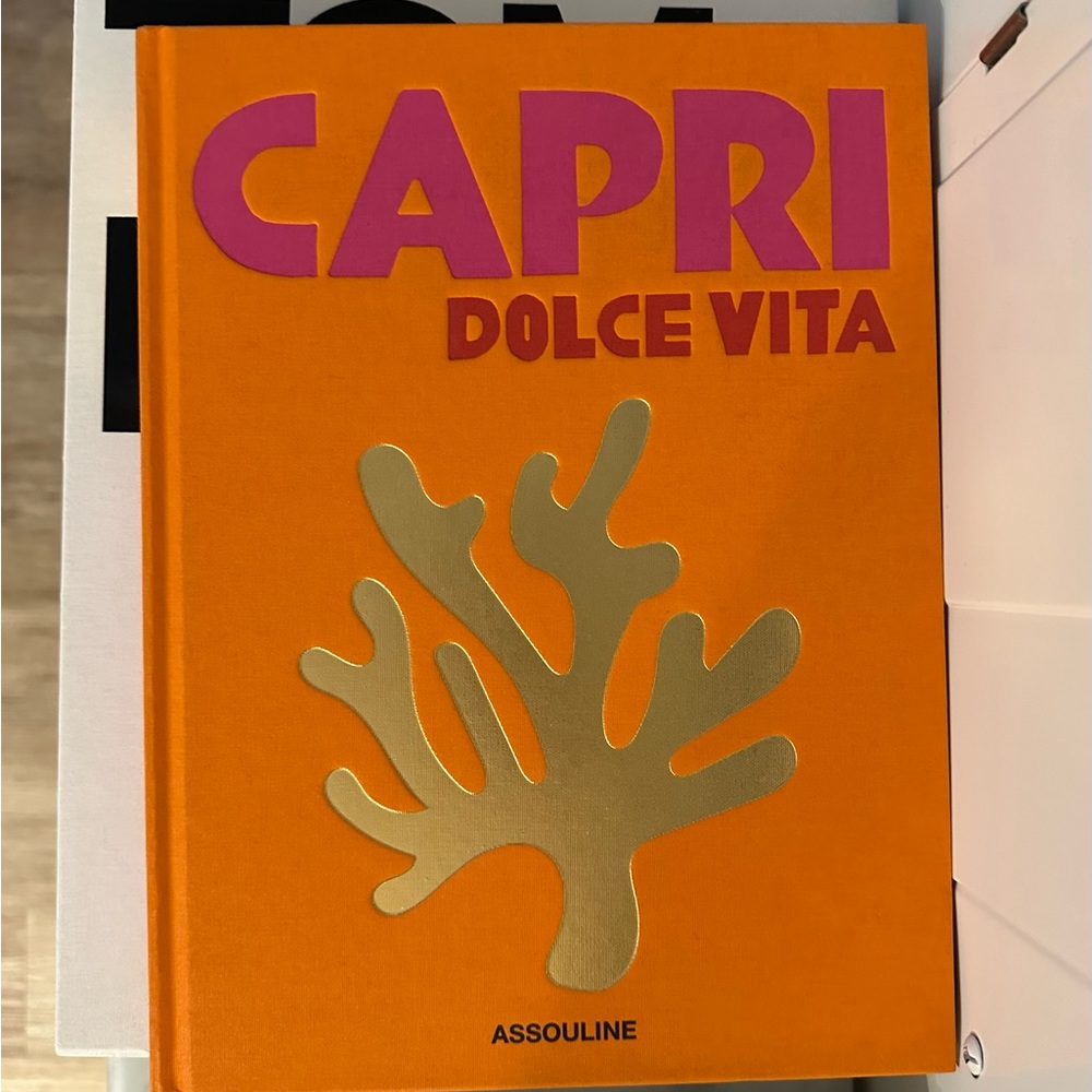 Assouline Capri Coffee Table Book